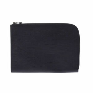 Louis Vuitton Epi Pochette Jour Black Clutch Bag